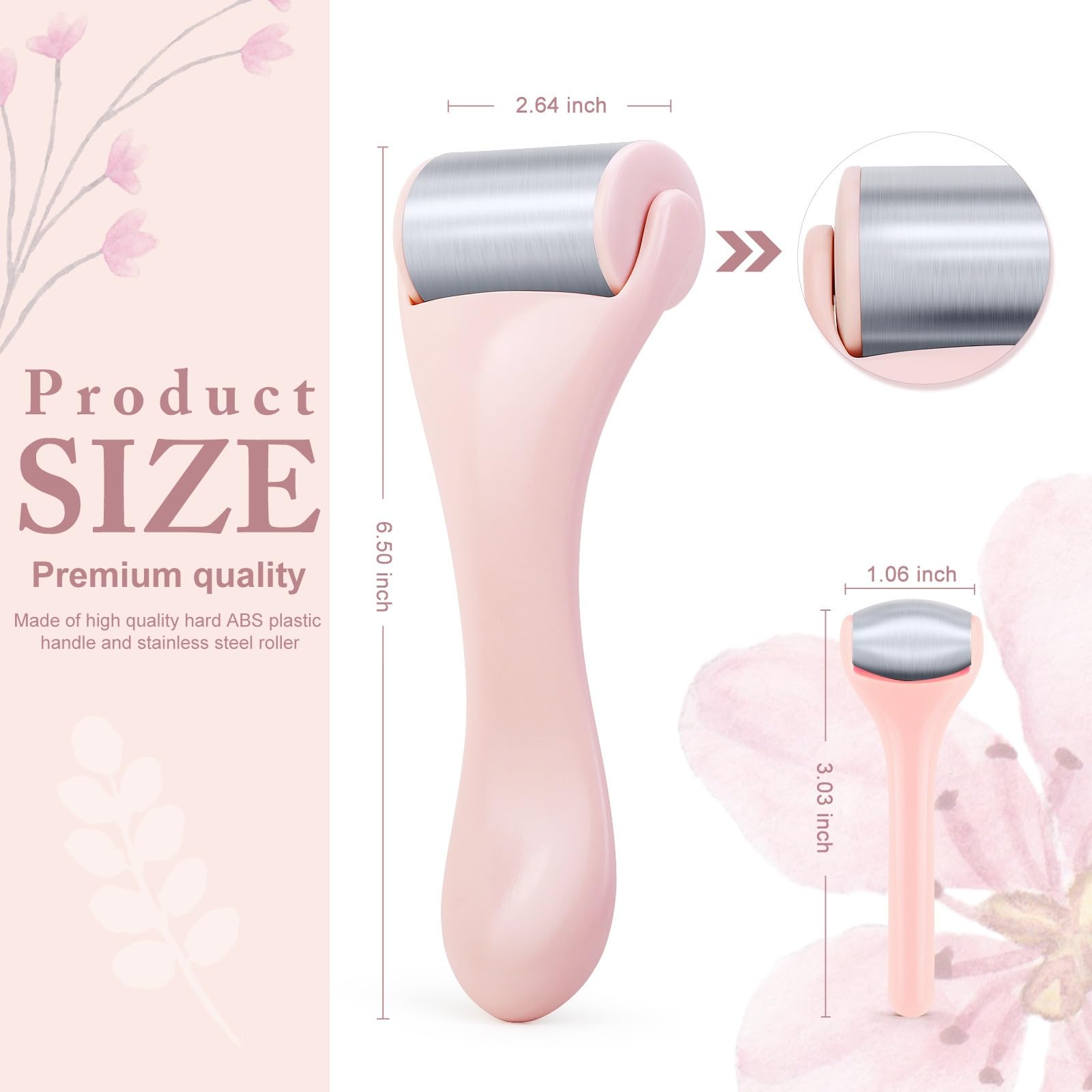 MAANGE eye-roller stainless-closeup demonstrates precise cooling for the eye area.