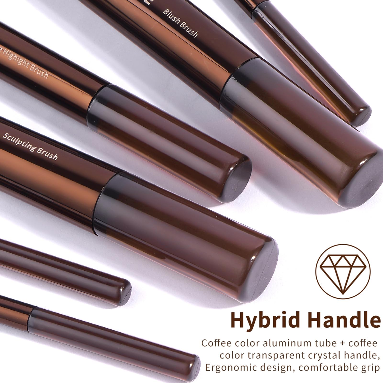 MAANGE eyeshadow flat brush packs color with precision.