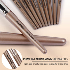 MAANGE kabuki brush two-piece for smooth even powder application