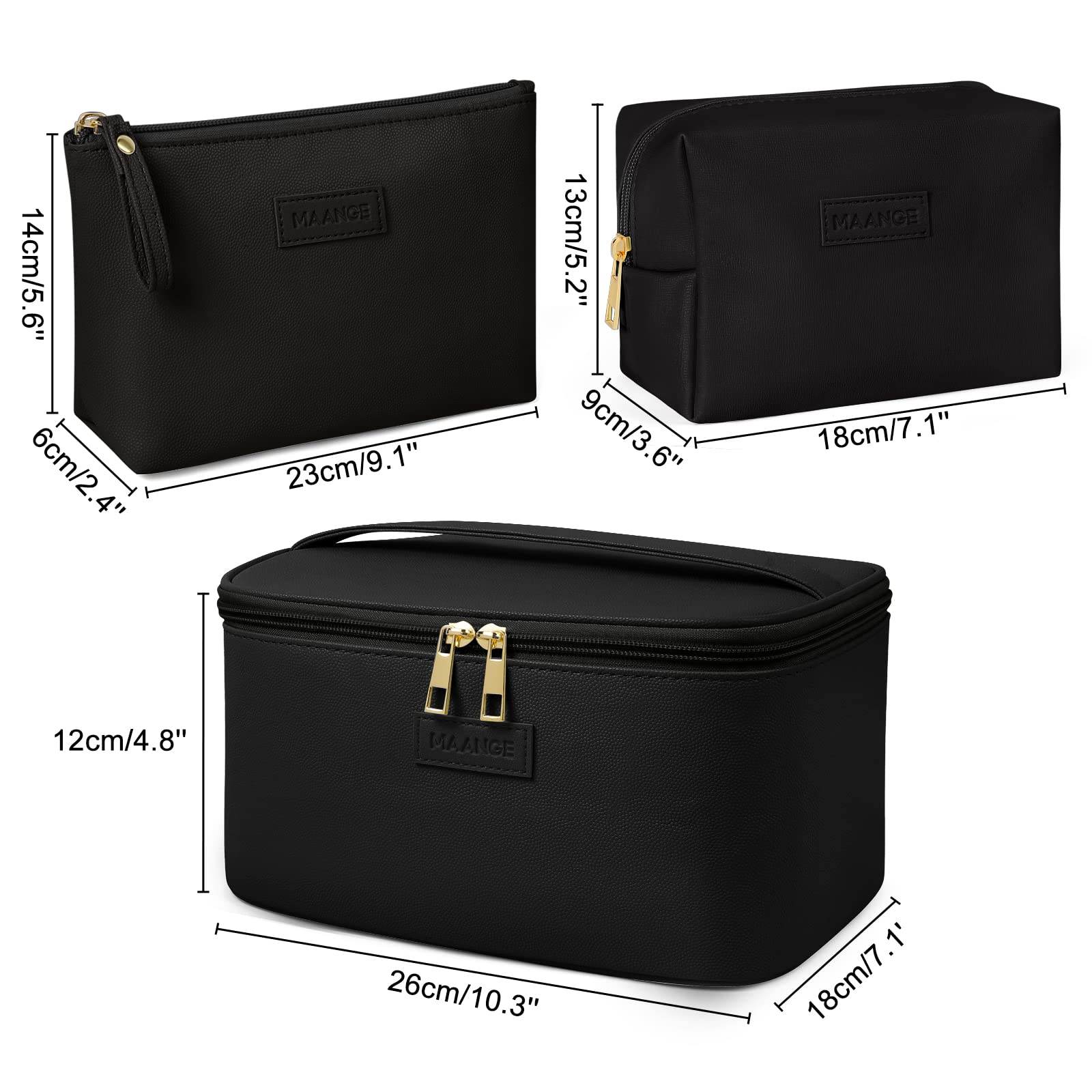 MAANGE makeup bag small pouch 1 – purse-ready daily essentials