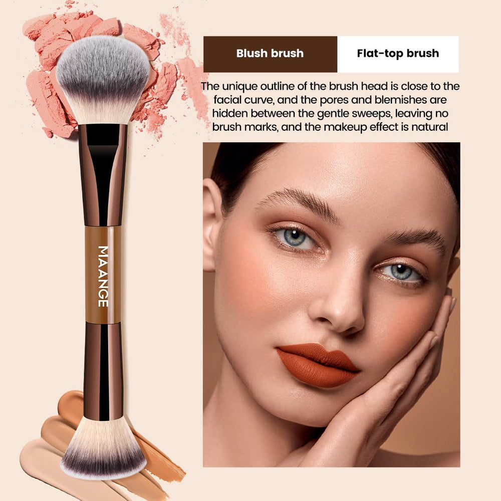MAANGE powder brush for even powder distribution and soft finish