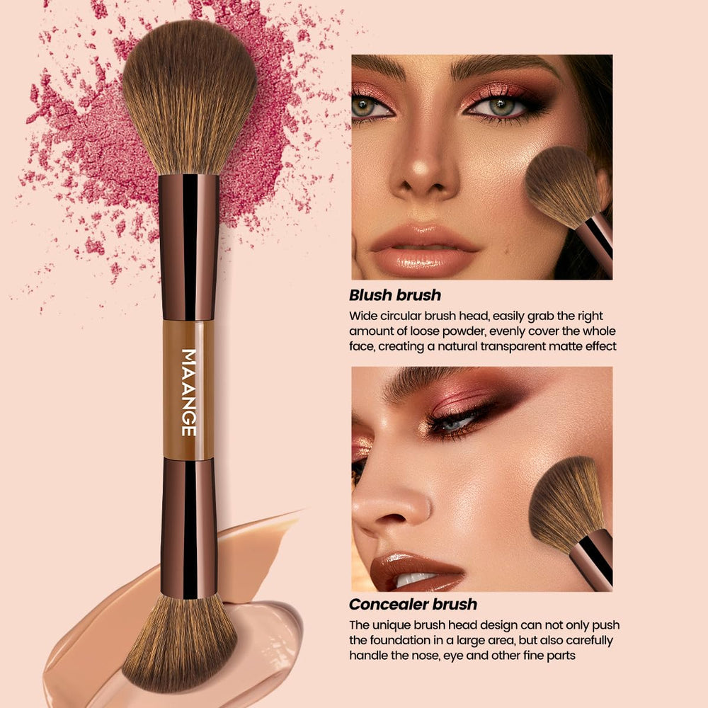 MAANGE precision eye brushes for base, contour, eyeshadow and detailing