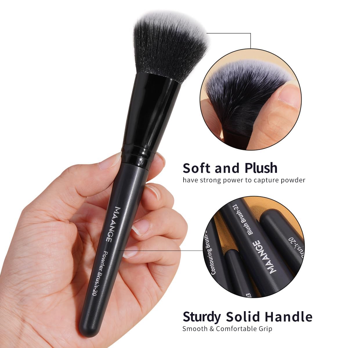 MAANGE toiletry bag included for compact travel storage
