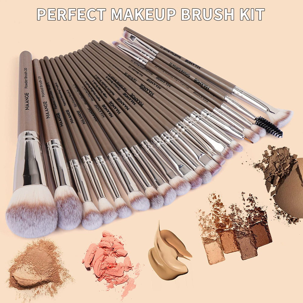 MAANGE travel case keeps brushes organized on the go