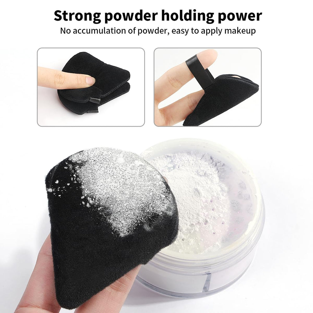 MAANGE triangle powder puff for precise powder application