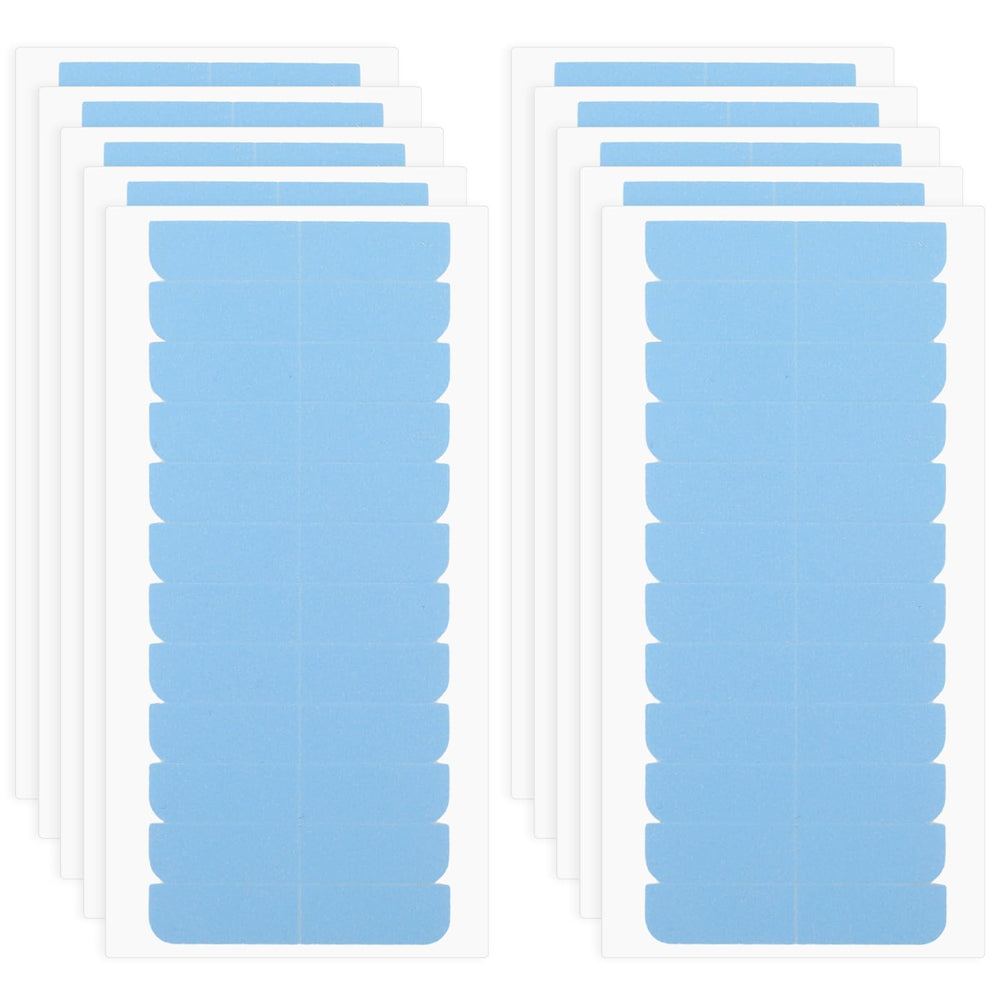 Mabor hair-extension tape sheet, 3.94x2.05 inch, easy-cut for custom sizing and secure hold