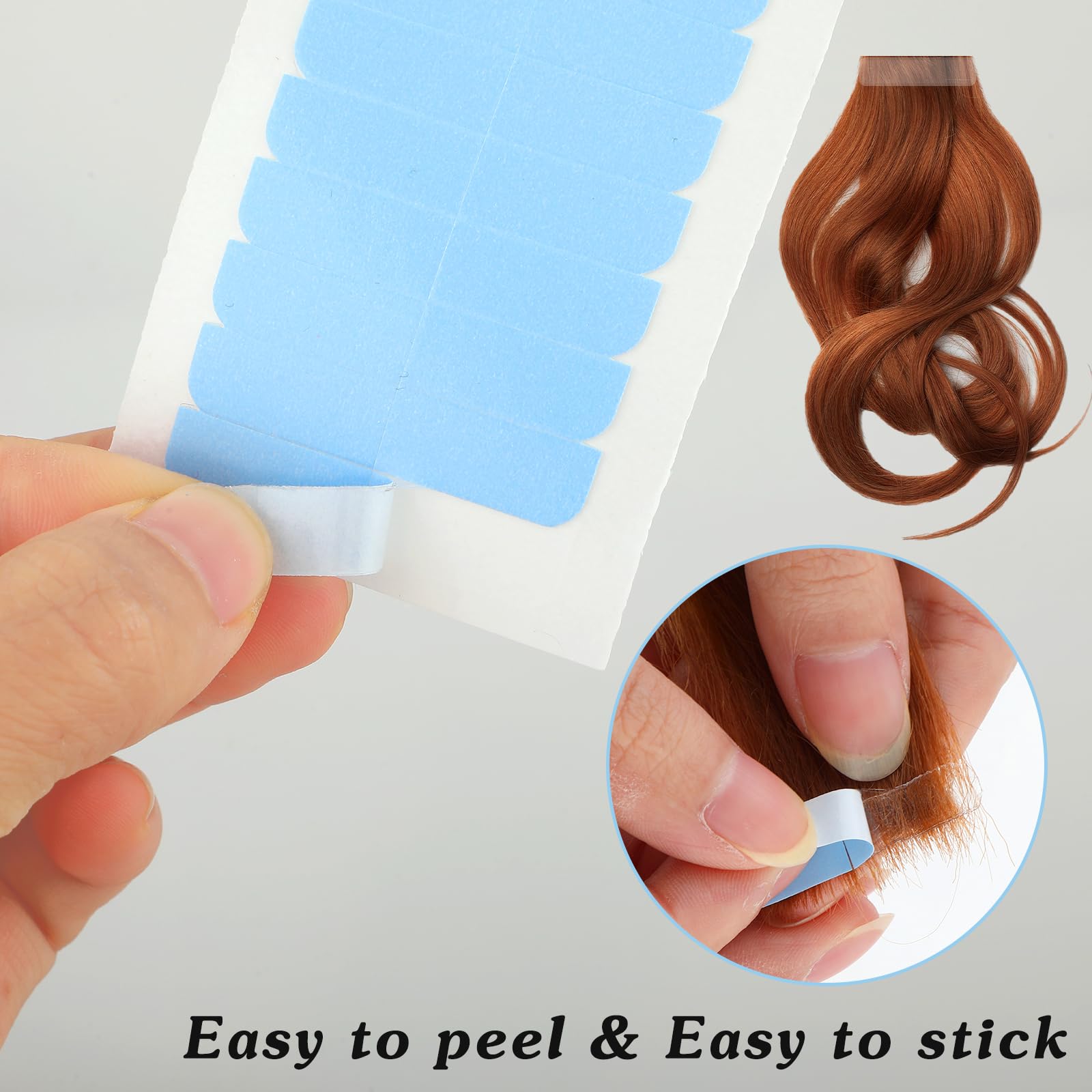 Mabor sweat-proof adhesive hair tape stays in place during wear