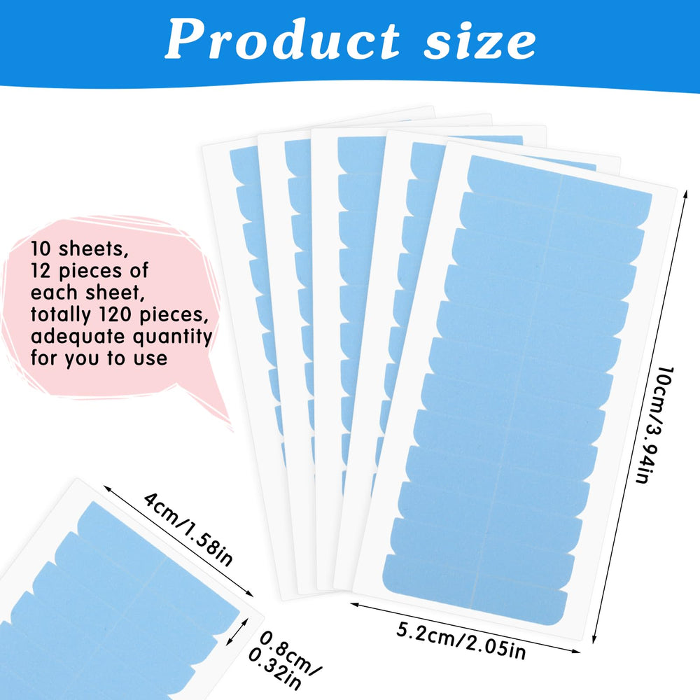 Mabor blue adhesive tape for replacement extensions and daily wear