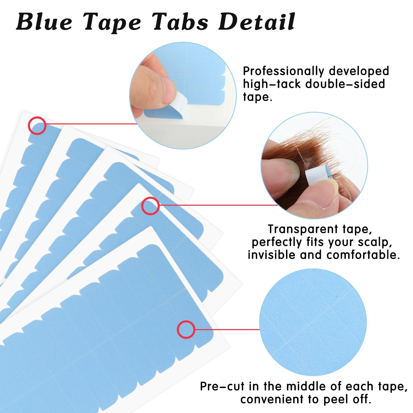 Mabor wig beauty tools tape used for seamless hair extensions