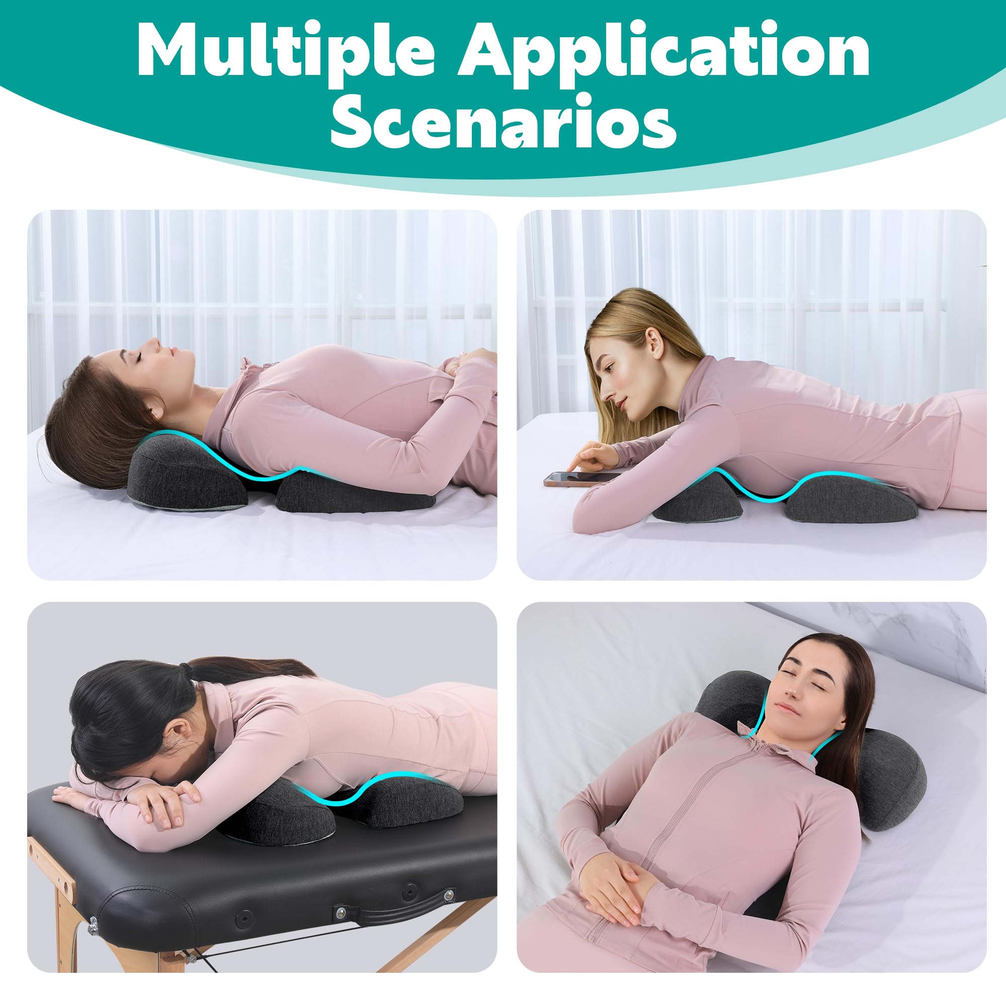 MABOZOO pillow with zipper cover for quick cleaning.