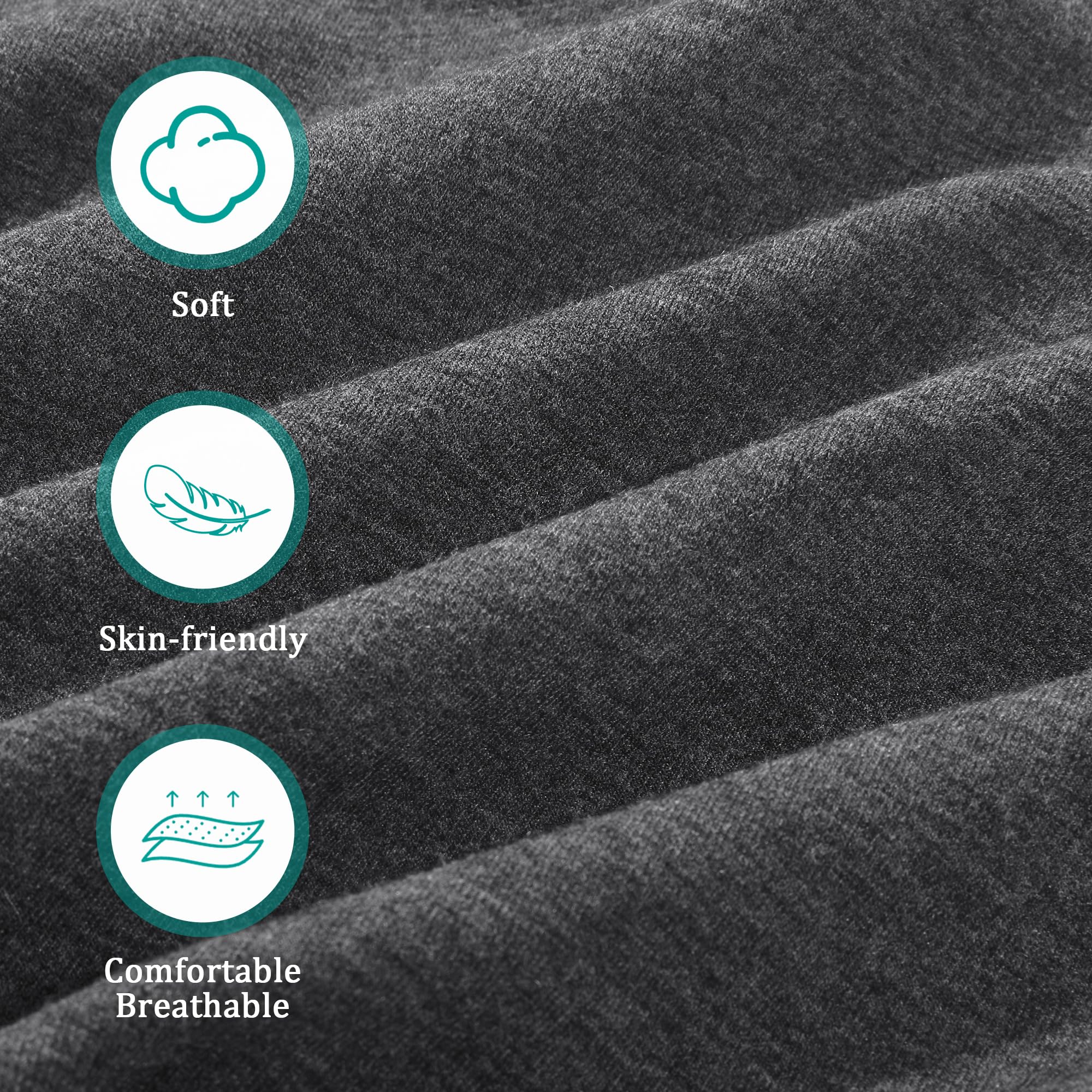 MABOZOO memory foam bolster offers resilient, skin-friendly support.