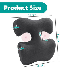 MABOZOO breast pillow with removable cover, easy to wash.