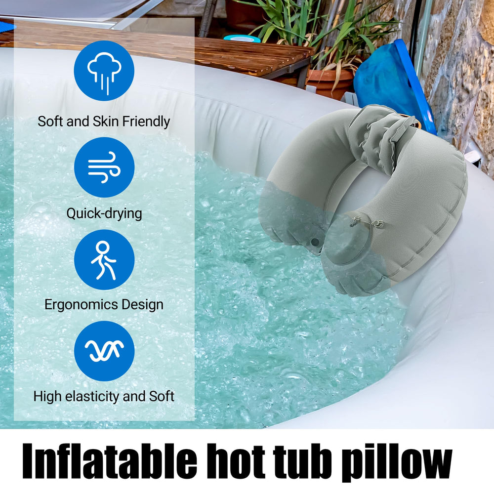MABOZOO U-Shaped inflatable design enables buoyant float and flexible positions