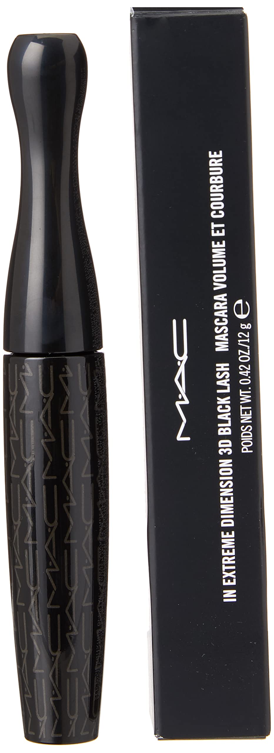 MAC Extreme Dimension 3d Lash brush closeup for smooth root-to-tip application.