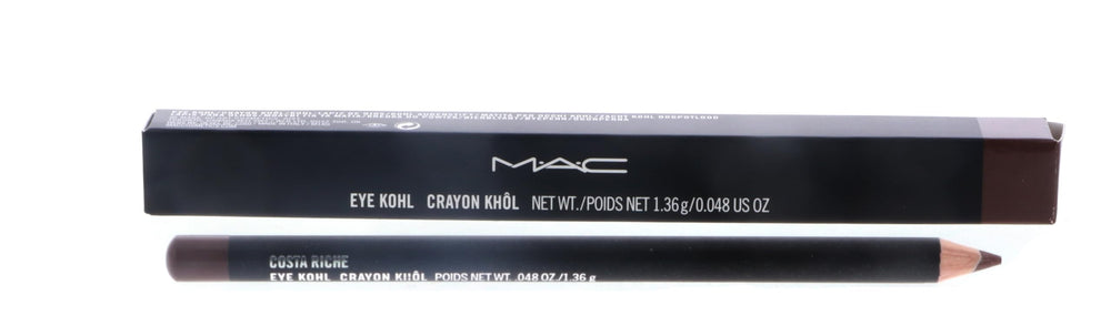 MAC Eye Kohl Costa Riche pencil tip for precise definition and rich color payoff.