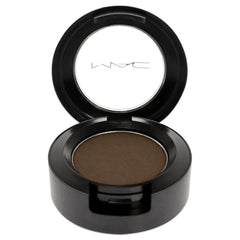 MAC Eye Shadow Brun compact demonstrates portable design for quick, everyday looks.