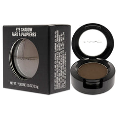 MAC Eye Shadow Brun finish enhances warm-toned eye makeup looks.