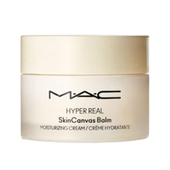 MAC Hyper Real SkinCanvas Balm jar close-up showing creamy texture for hydration
