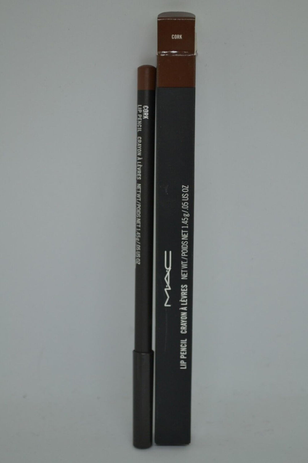 MAC Lip Care Cork box and pencil setup for easy storage