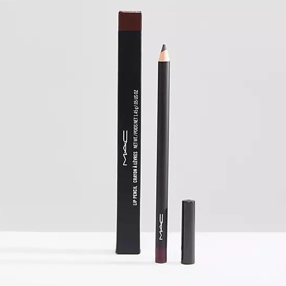 MAC Lip Pencil Vino long-wear image indicating lasting definition