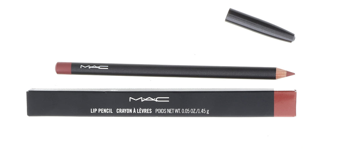 MAC Lip Pencil Whirl packaging close-up for travel-ready defined looks.