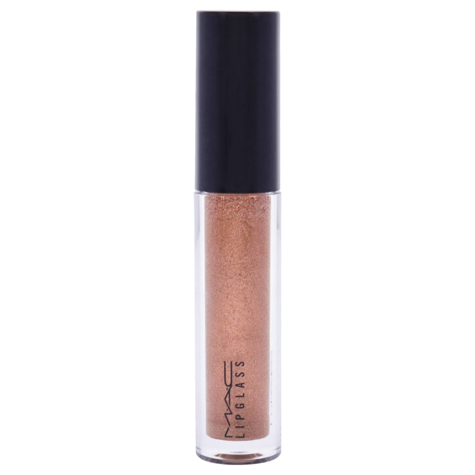 MAC Lipglass Oh Baby doe-foot applicator applying gloss for precise use