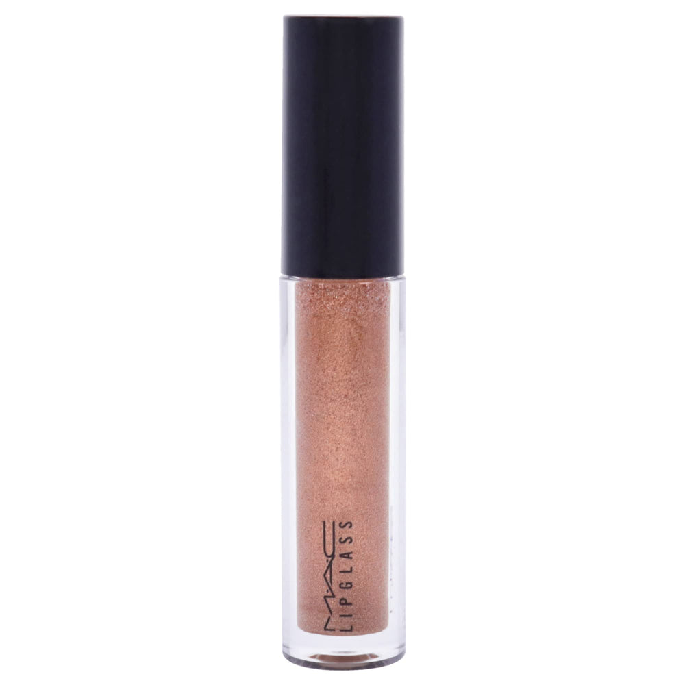 MAC Lipglass Oh Baby doe-foot applicator applying gloss for precise use