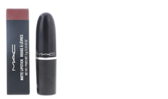MAC Lipstick Taupe matte bullet cap offers portable color for daily wear.