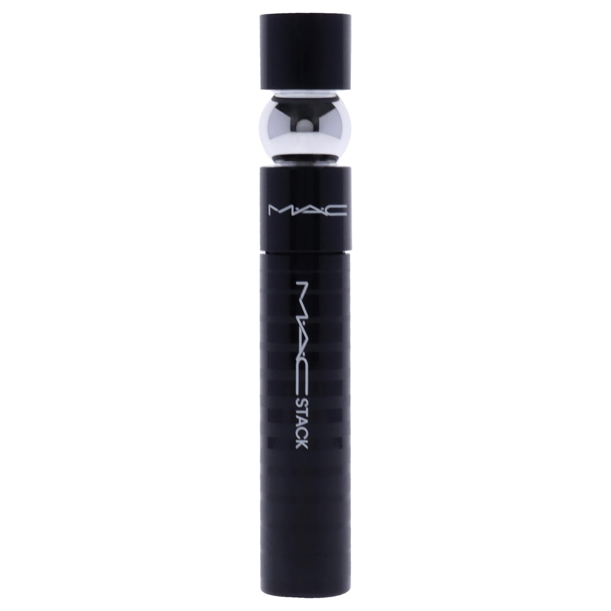 MAC MacStack mascara wand showcases the mega brush for instant volume.