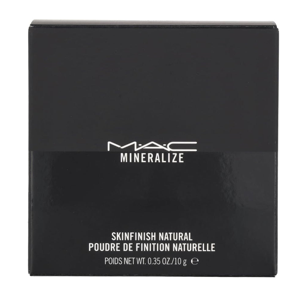 MAC Mineralize Skinfinish Natural natural-matte-finish swatch adds soft contour.