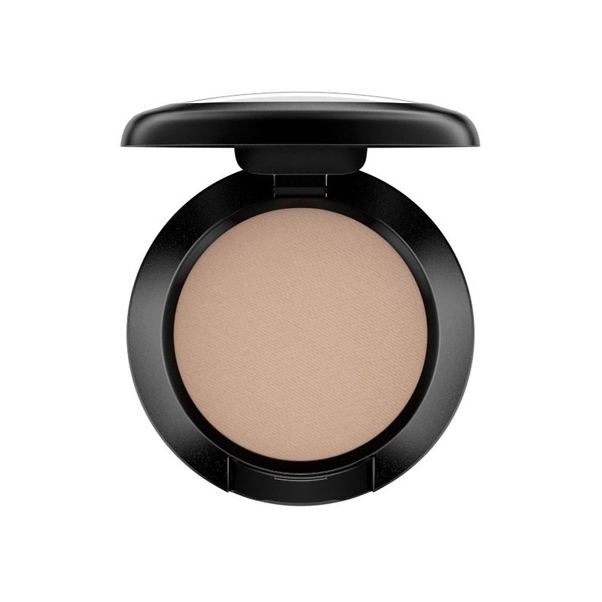 MAC Omega matte eyeshadow shown in tube packaging for easy, buildable neutral color on all skin tones