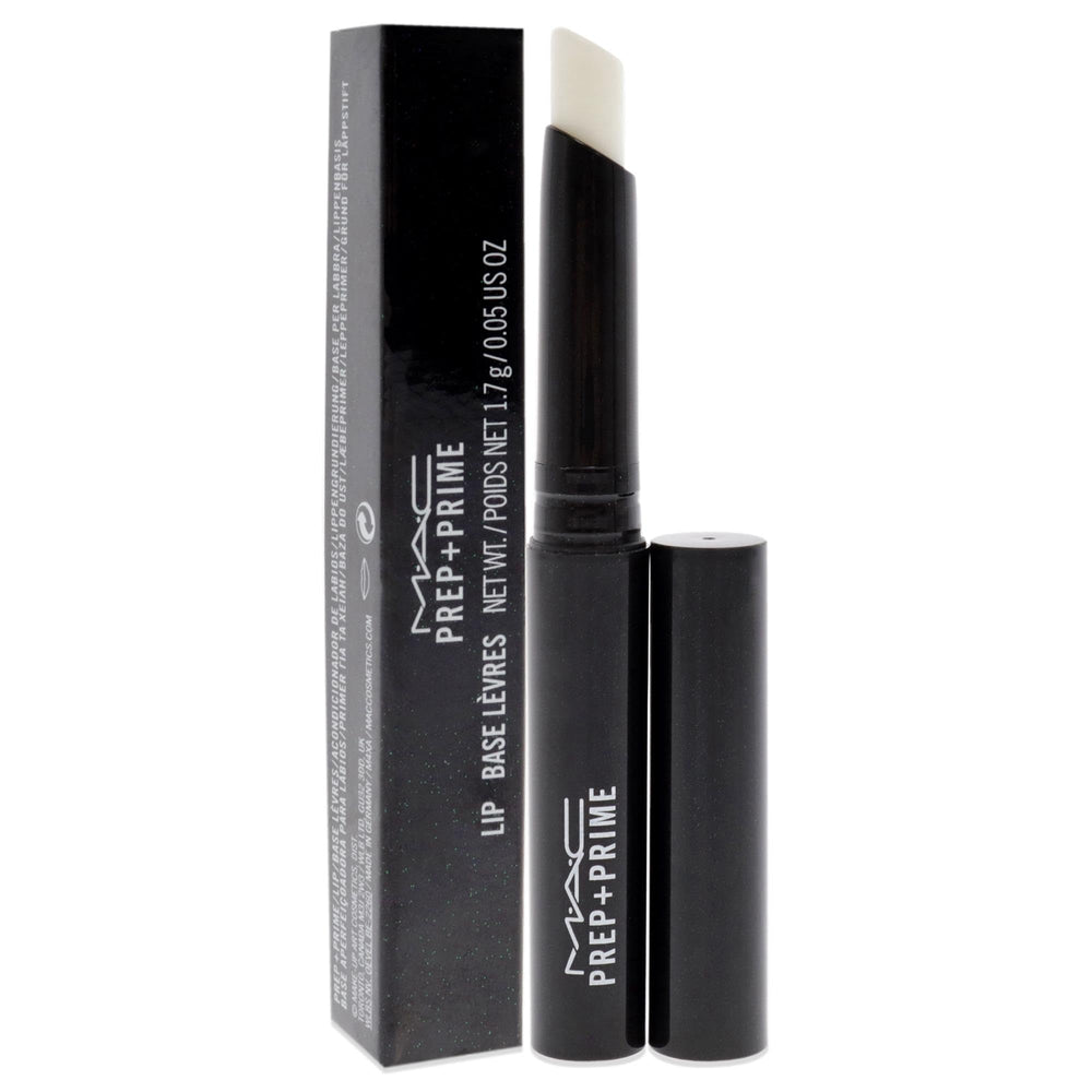 MAC Prep + Prime Lip smooth surface after-application demonstrates prep for even color.