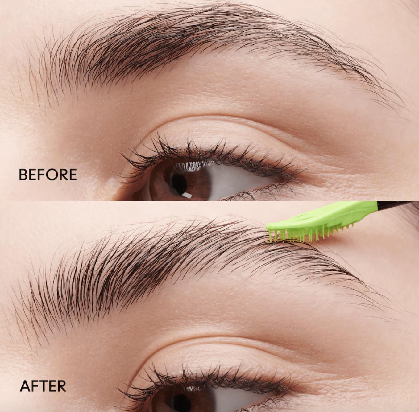 MAC Pro Locked Brow Gel Clear packaging shown for travel-friendly use.