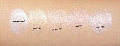 MAC Strobe Cream Pink Lite texture showing cream and shimmer