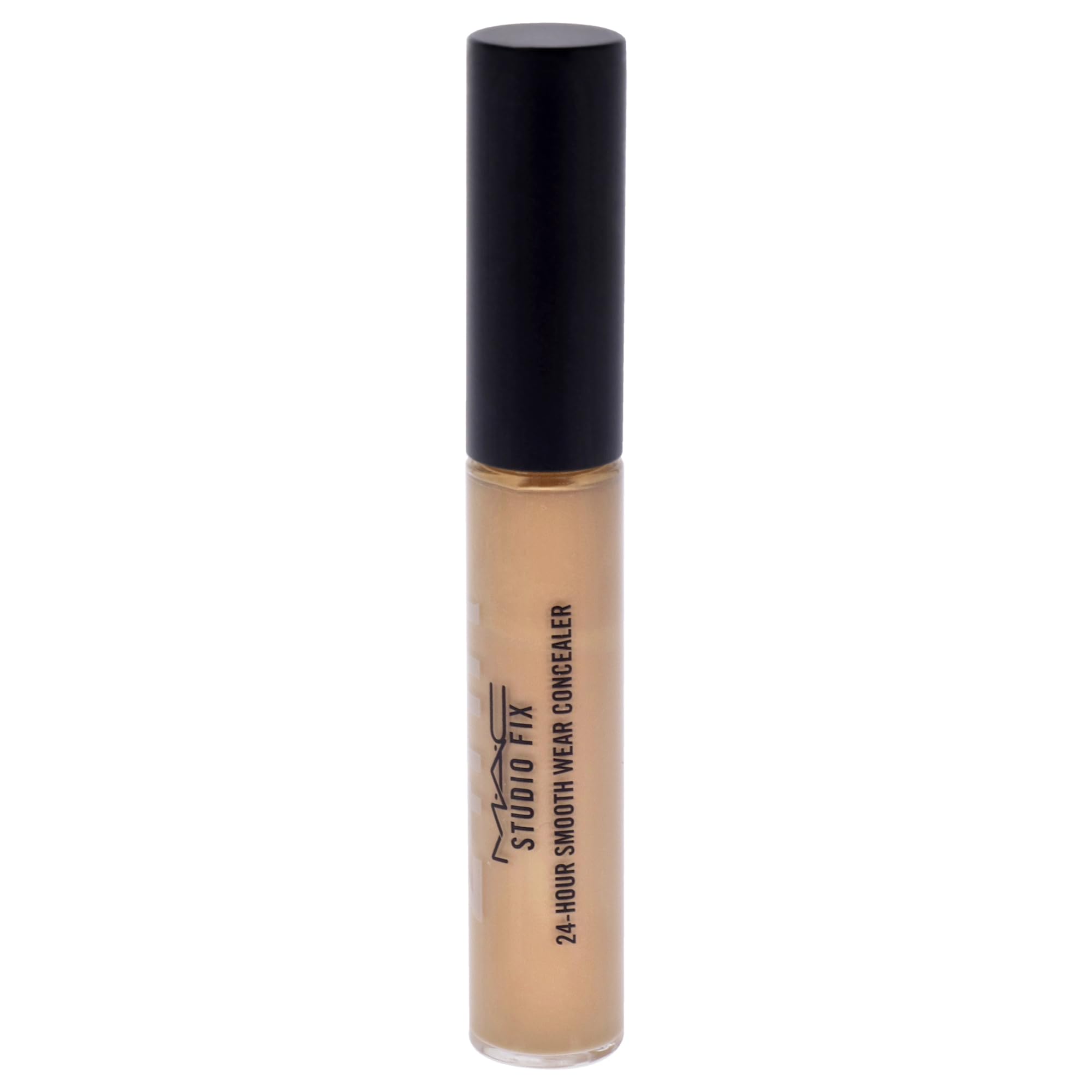 MAC Studio Fix concealer NC42 applicator sponge tip demonstrates precise application and buildable coverage.
