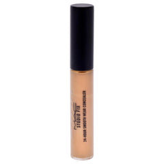 MAC Studio Fix concealer NC42 applicator sponge tip demonstrates precise application and buildable coverage.