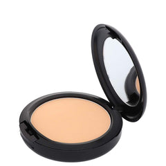 MAC Studio Fix Powder Plus compact closeup with velvet matte finish for shine control