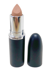 MAC Ximal Silky Matte Lipstick 624 Acting Natural on lips for long-wearing color and moisture