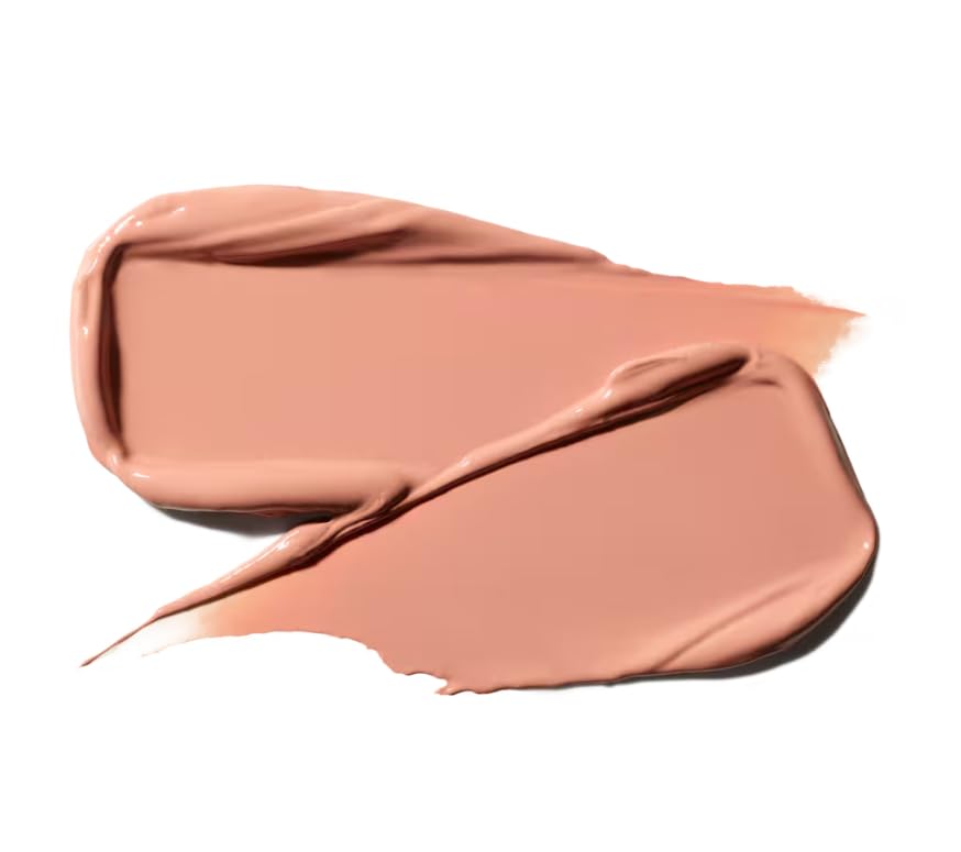 MAC Ximal Sleek Satin Lipstick 836 Fleshpot swatches demonstrate hydration and creamy texture.