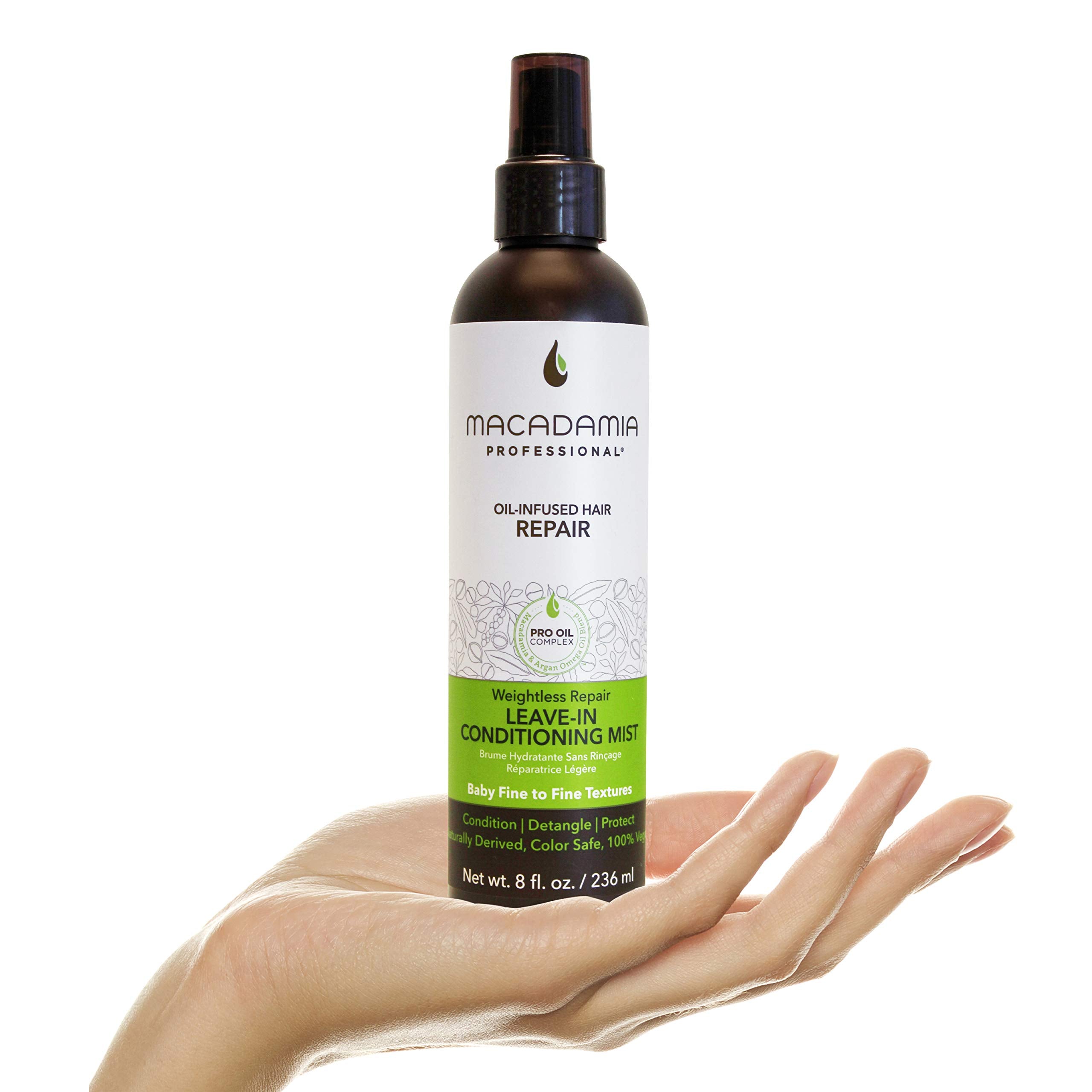 Macadamia Professional all hair types visual shows versatile, everyday care