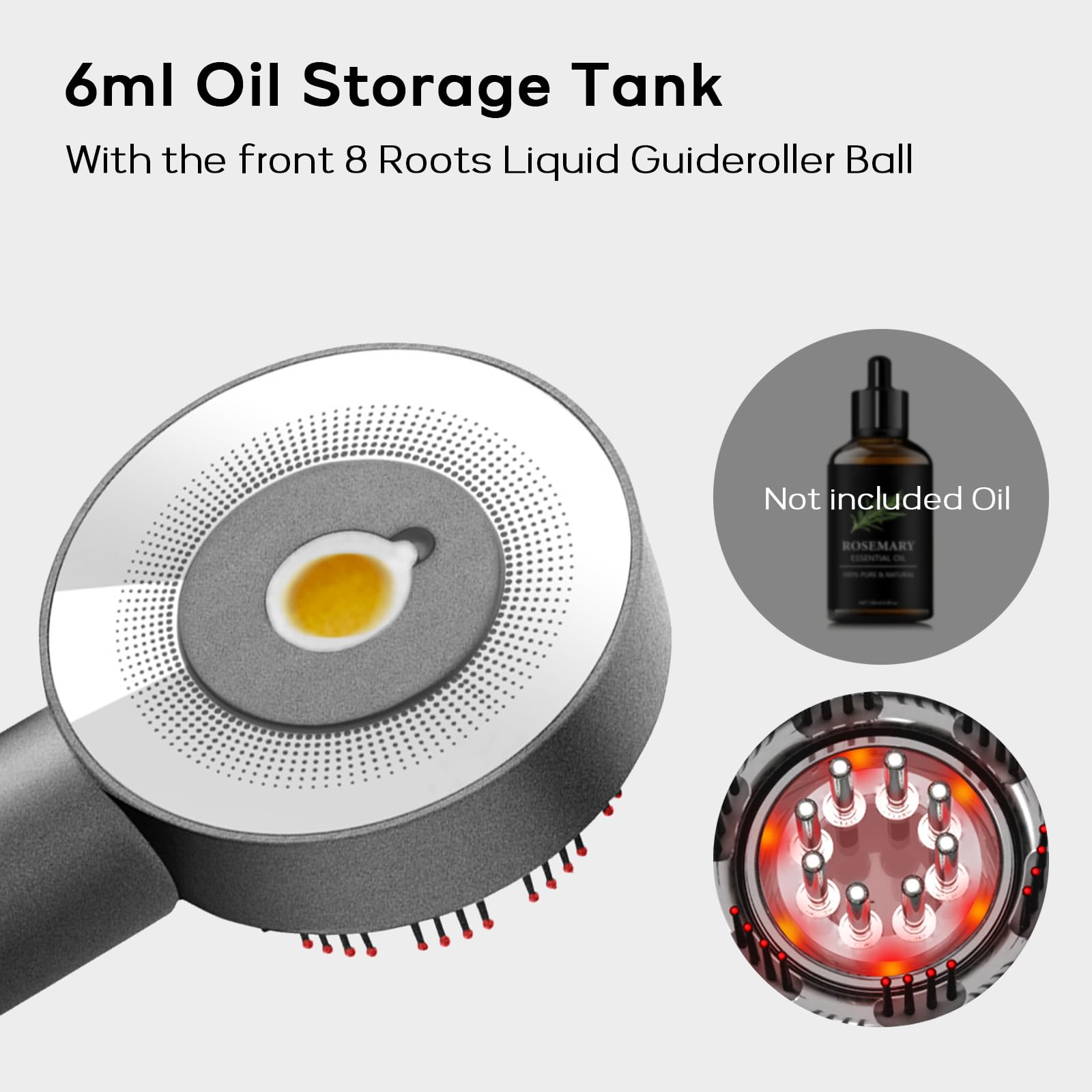 MACNJO massager in use on scalp for relaxation and muscle tension relief.