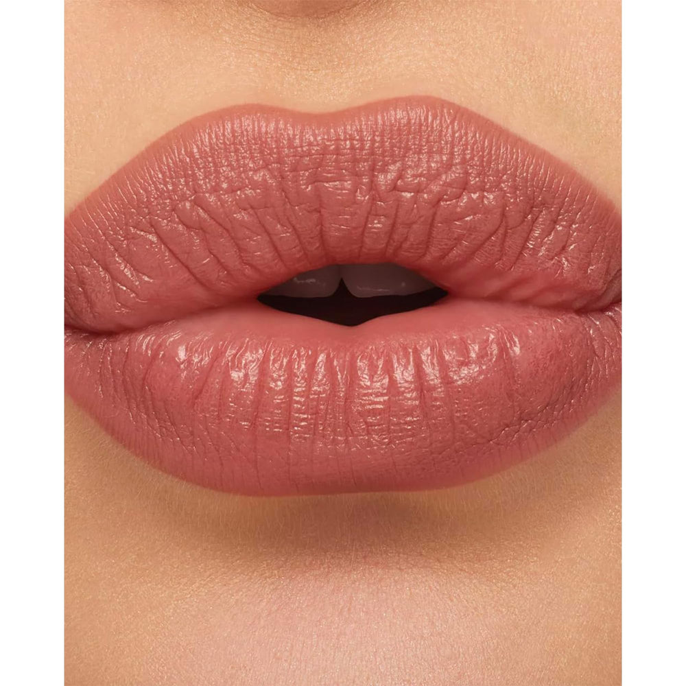 MAC Velvet Teddy lipstick in handbag for on-the-go moisture and colour