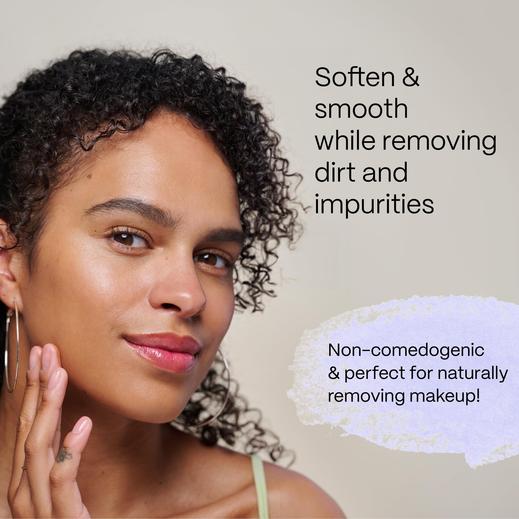 Mad Hippie cleansing oil application demonstrates makeup removal on eyes and face