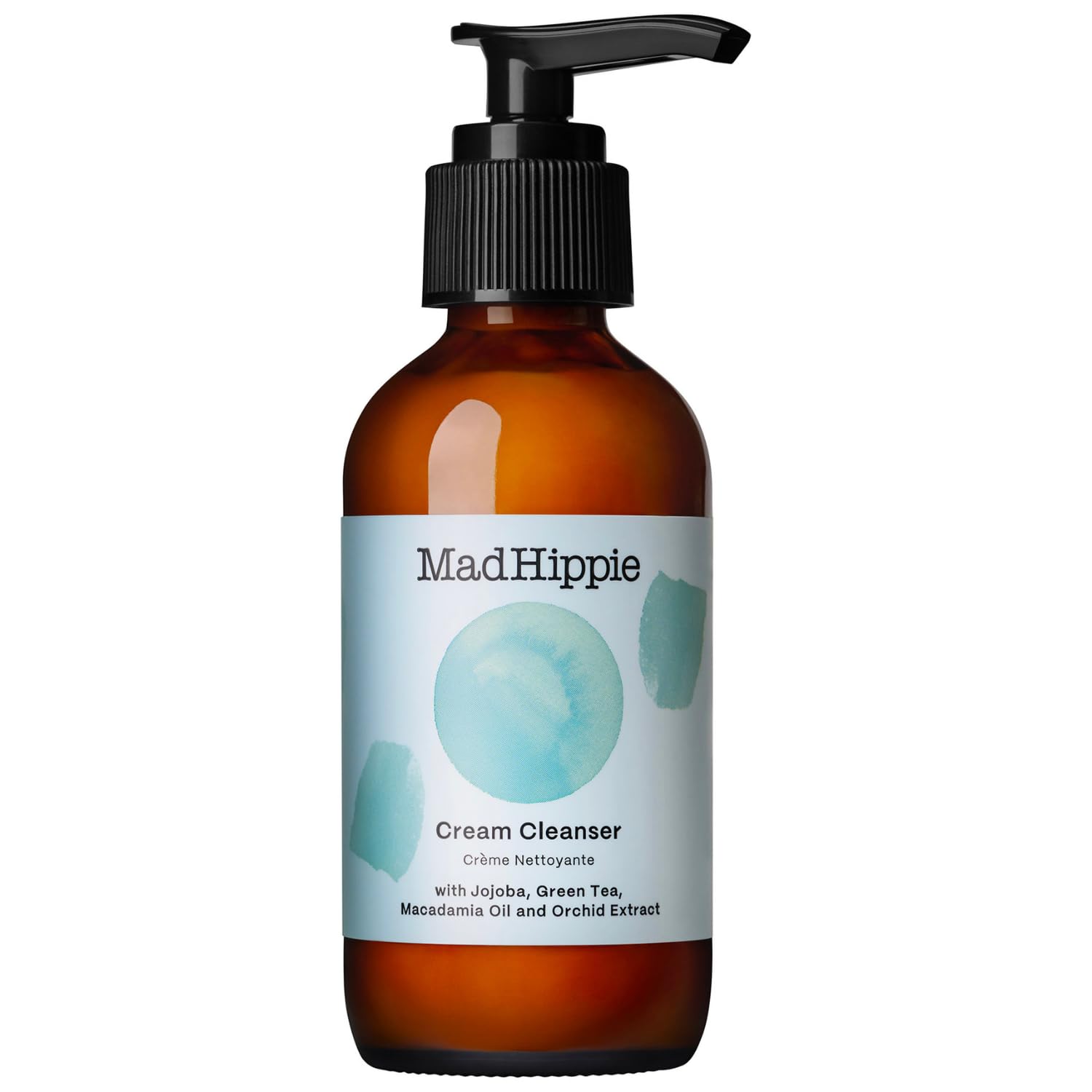 Mad Hippie Cream Cleanser bottle top view for gentle daily cleansing