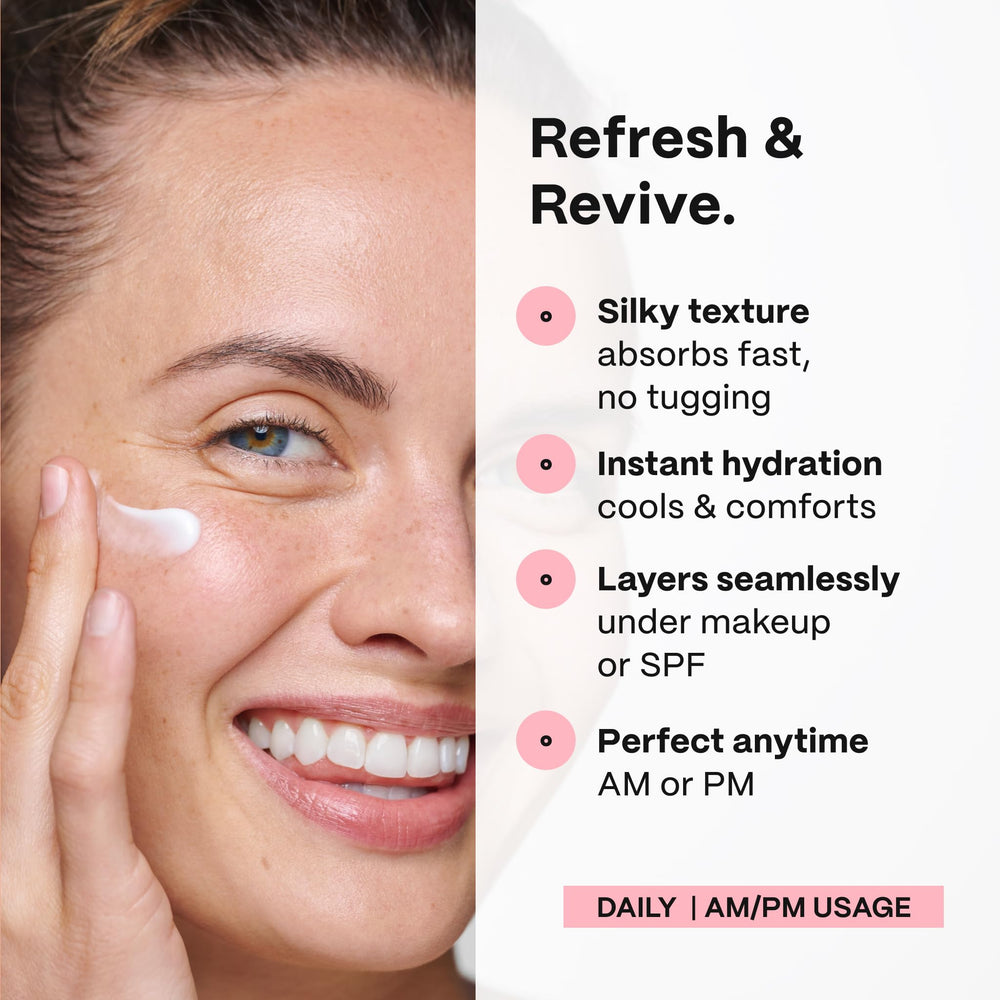 Mad Hippie Eye Cream texture silky and lightweight for under-eye hydration