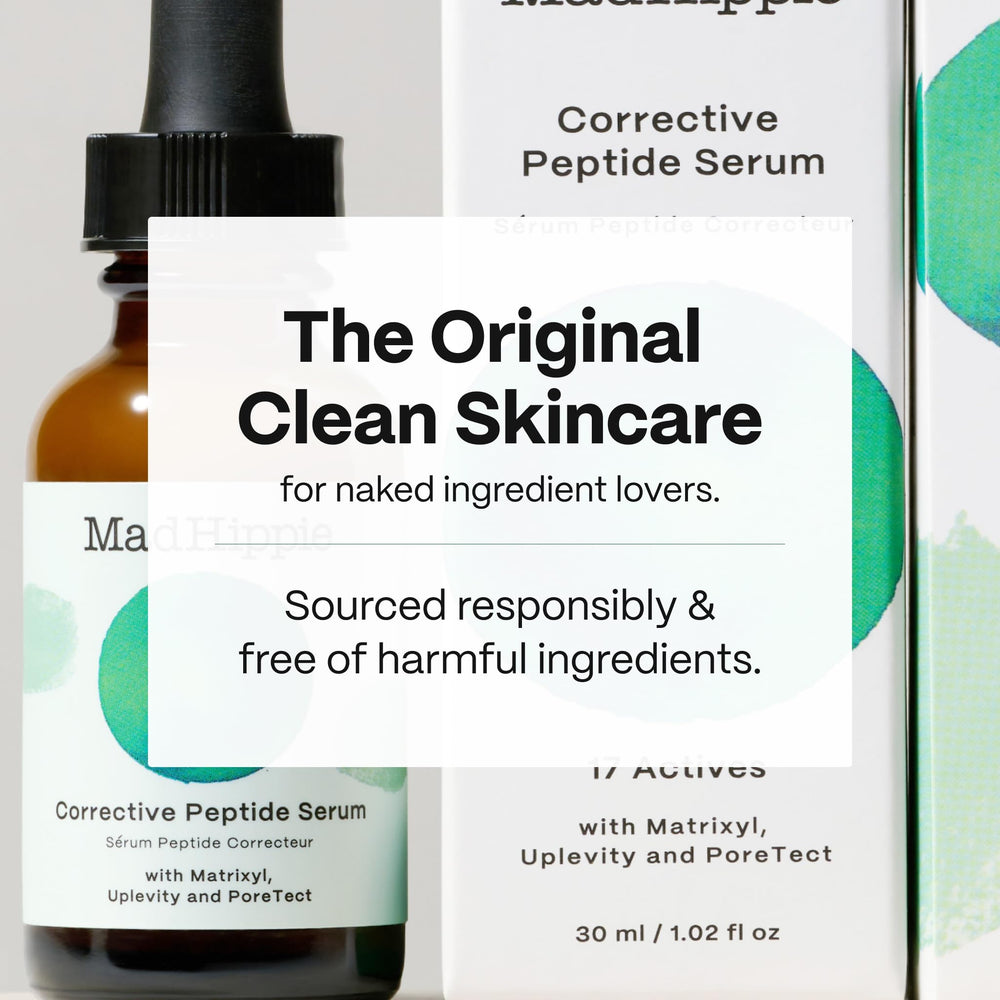 Mad Hippie face-care routine setup suggesting cohesive vegan skincare use.
