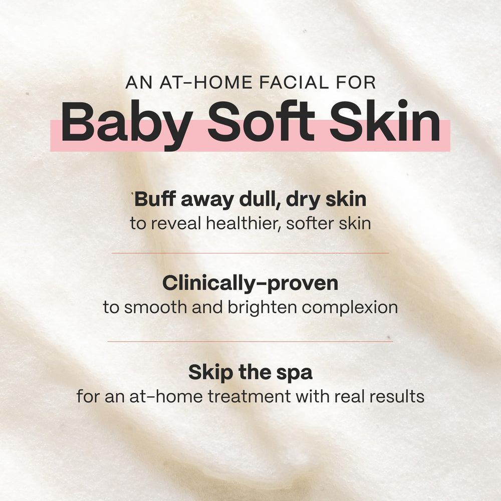 Mad Hippie MicroDermabrasion Facial scrub texture closeup demonstrates gentle exfoliation for softer skin.