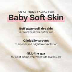 Mad Hippie MicroDermabrasion Facial scrub texture closeup demonstrates gentle exfoliation for softer skin.