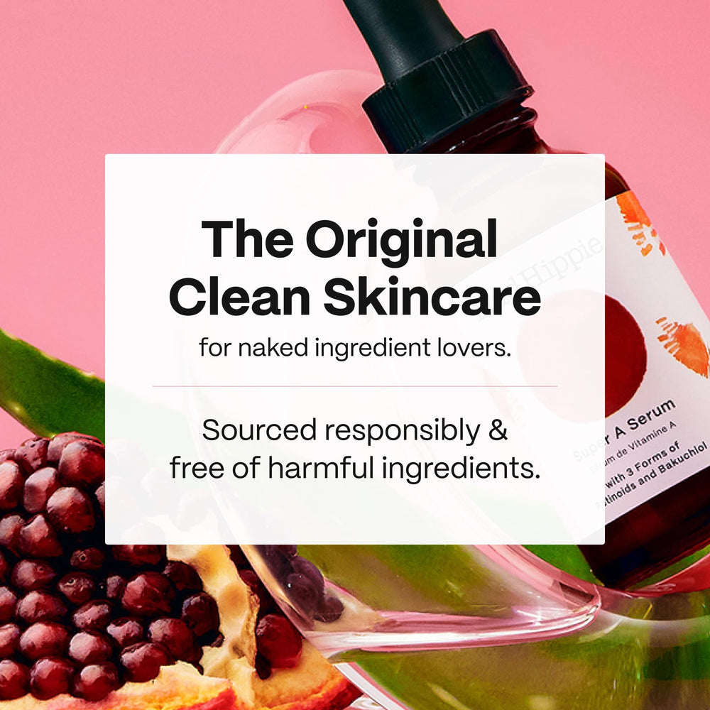 Ingredients bakuchiol and retinoids highlighted for skin support