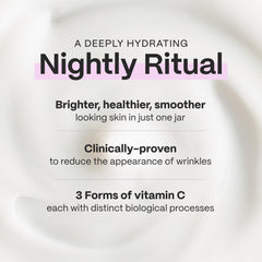 Mad Hippie Triple C Night Cream bottle front, vitamin C skincare for brightening